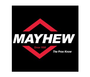 Mayhew 21004 Pin Punches, 5-1/4 in, 3/16 in tip, Alloy Steel, Full Finish